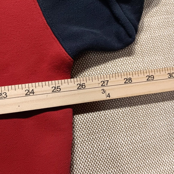 Vintage Boston Trader polo Sweatshirt, XL, Red Blue Green, Great condition - Picture 5 of 5
